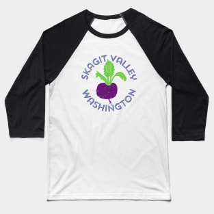 Skagit Valley Washington Gardener's Farmers Market Souvenir Baseball T-Shirt